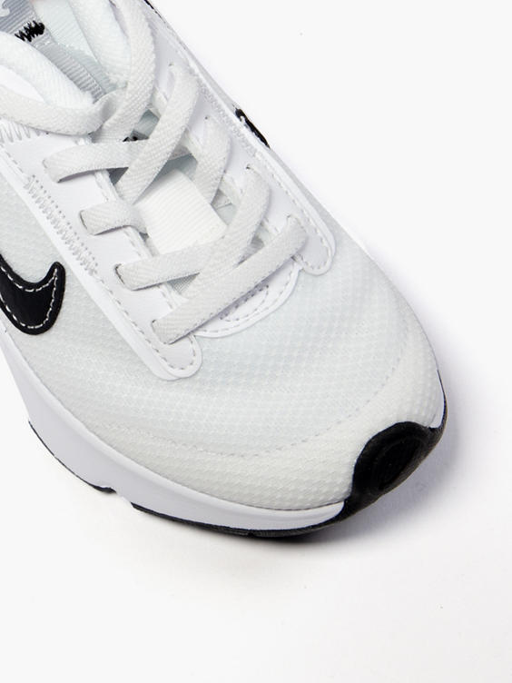 Nike White/Black Junior Air Max Interlink Lite Slip-on Trainer 