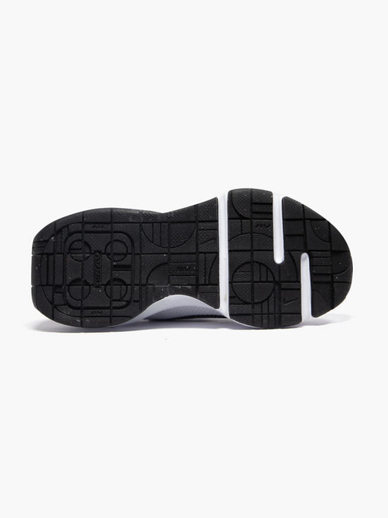 Nike White/Black Junior Air Max Interlink Lite Slip-on Trainer 