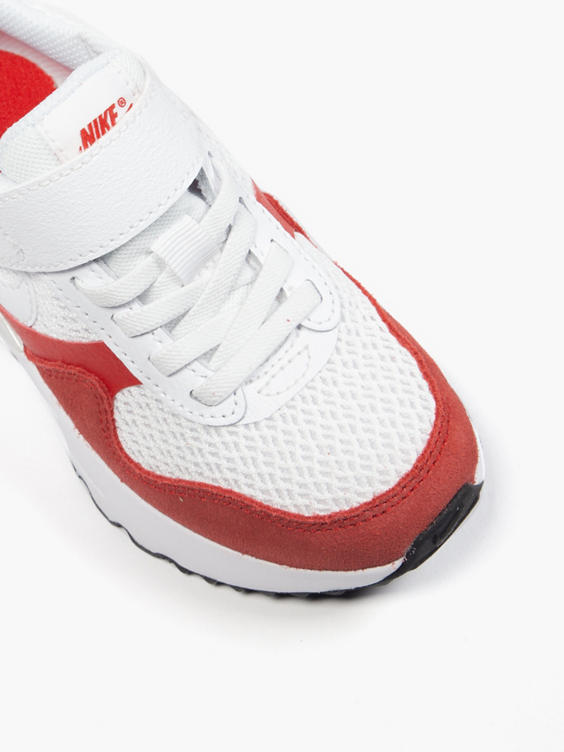 Peave Uitgang Bekijk het internet Nike) Nike Junior Boys White/Red Air Max Systm Trainers in Red | DEICHMANN