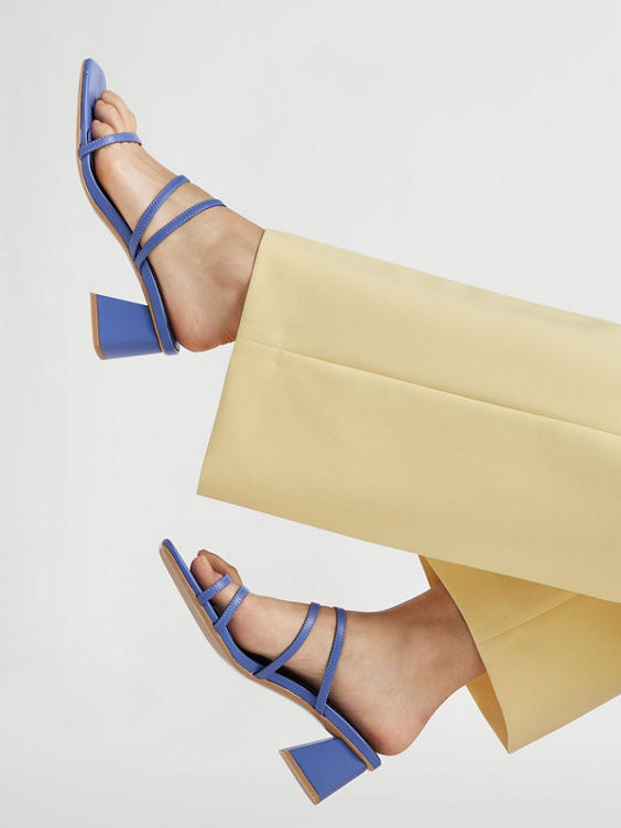 Catwalk) Pantolette in blau | DEICHMANN 