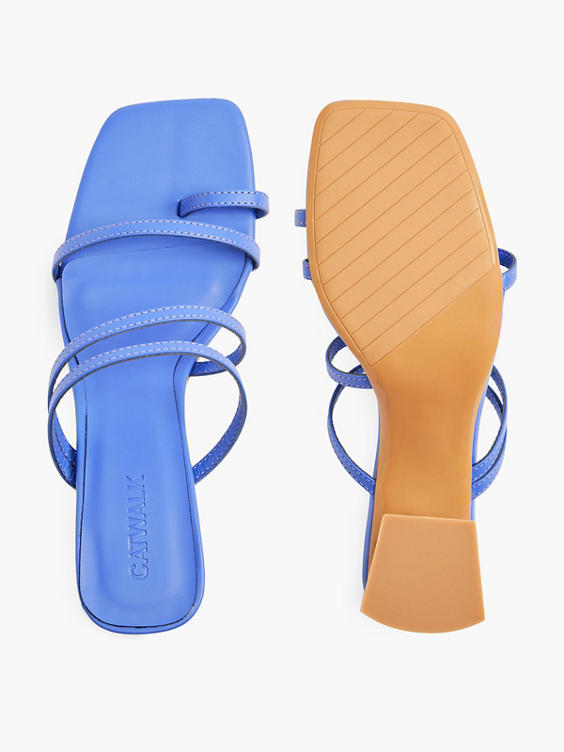 Catwalk) Pantolette in blau | DEICHMANN 