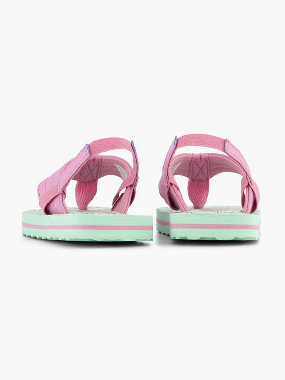 Roze sandalen