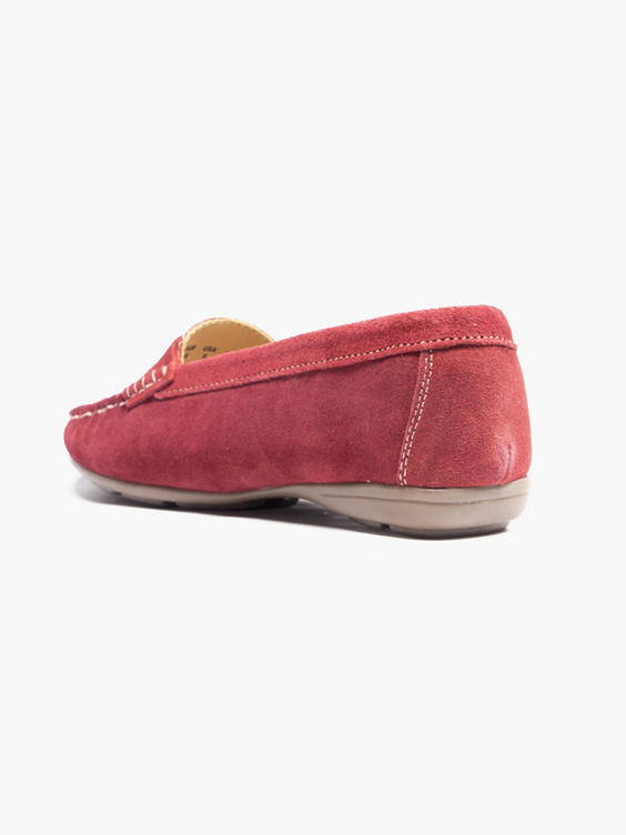 Ladies Red Loafer