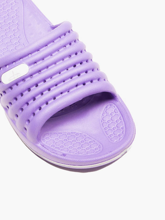 Ladies Purple Slides 