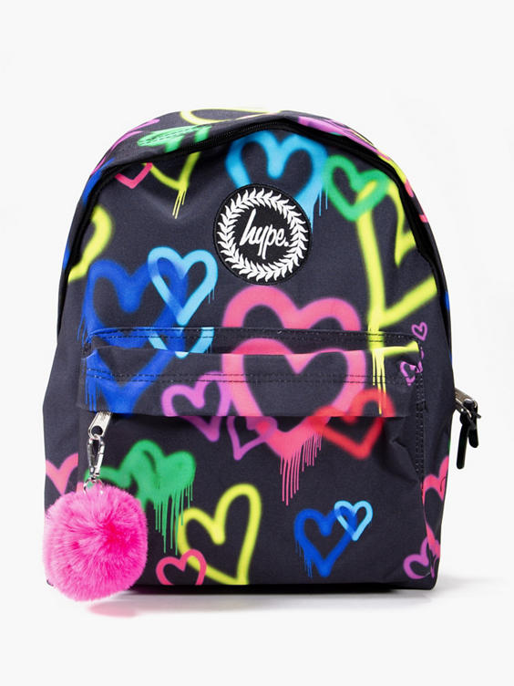 Hype Graffiti Heart Backpack 