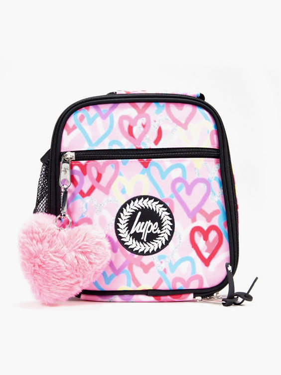 (Hype) Hype Graffiti Hearts Lunchbag in Multicoloured | DEICHMANN