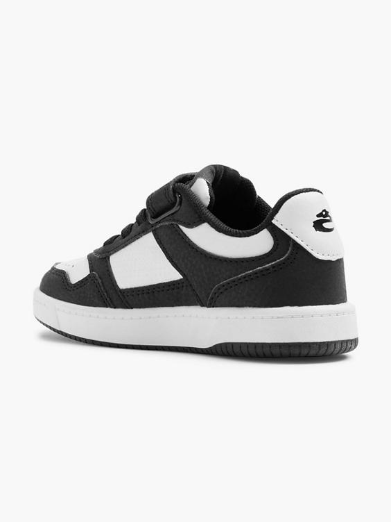Toddler Boy Black & White Trainers