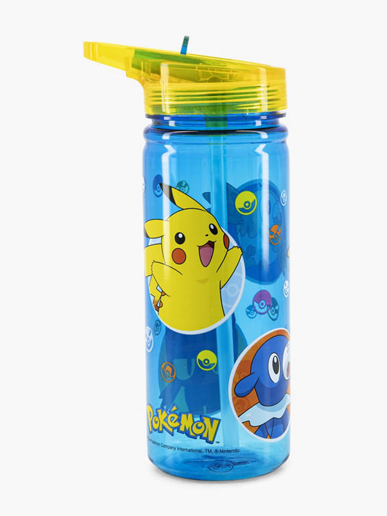Blauwe drinkfles Pokémon