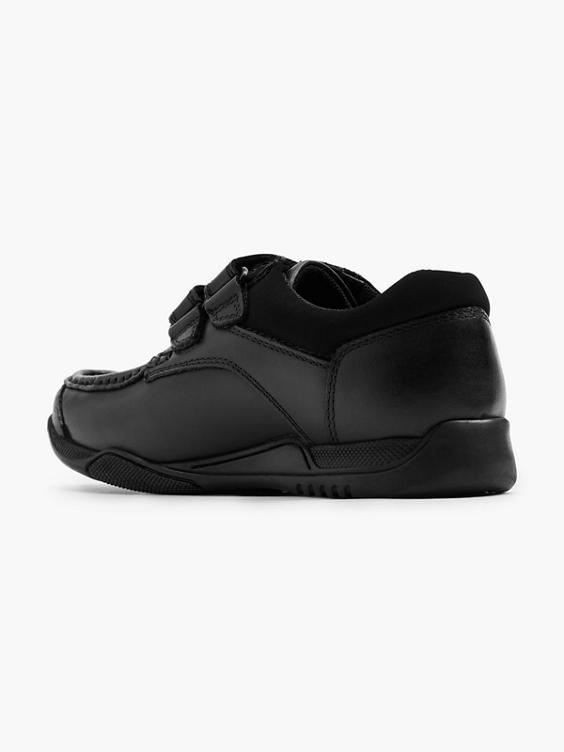 Junior Boy Leather Twin Strap Shoe 