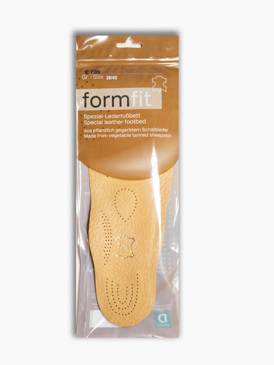 Form Fit Leather Insole 39/40