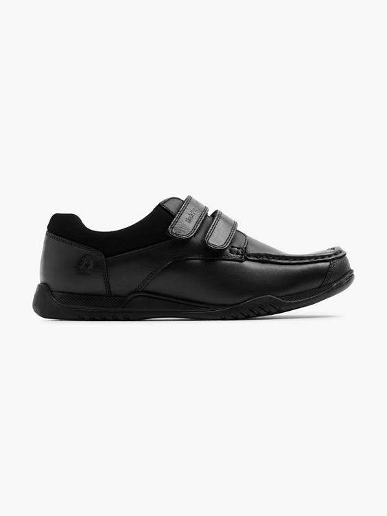 Teen Boy Leather Twin Strap Hush Puppies Shoes 