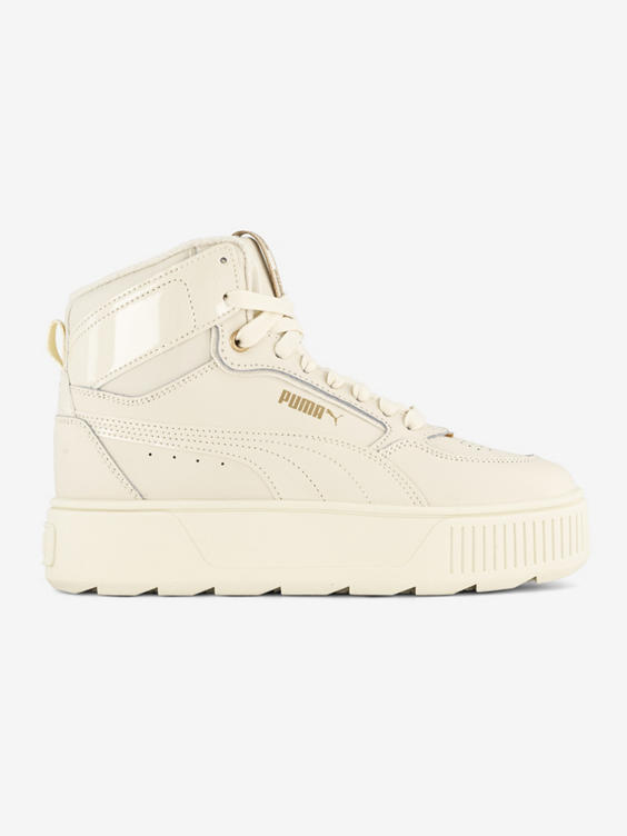 Witte sneaker KARMEN REBELLE MID WTR