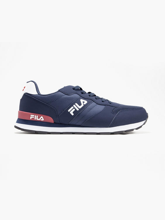 Mens Fila Navy Lace Up Trainers