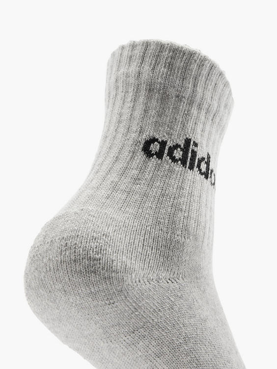 Essentials Linear 3er Pack Crew Socken