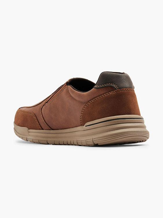 Brown Casual Slip On Shoes