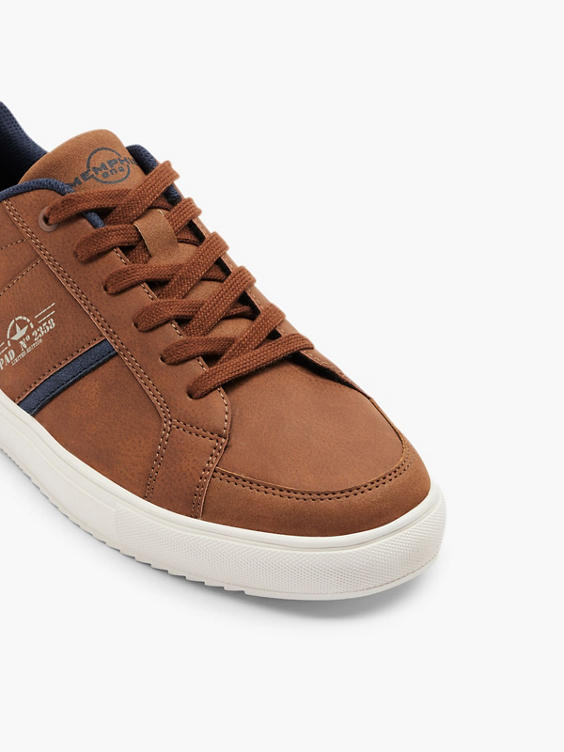 Mens Brown Casual Trainers