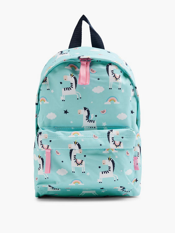 (Deichmann) Unicorn Print Backpack in Light blue | DEICHMANN