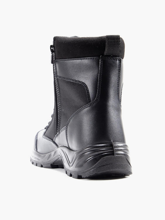Black Safety Toe Cap Boot