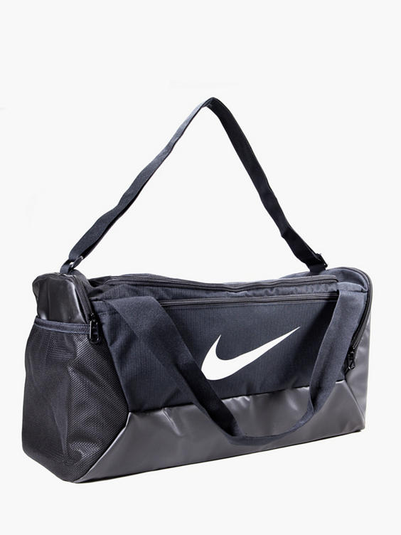 Nike Brasilia Camo Training Duffel Bag Khaki / Rough Green - White