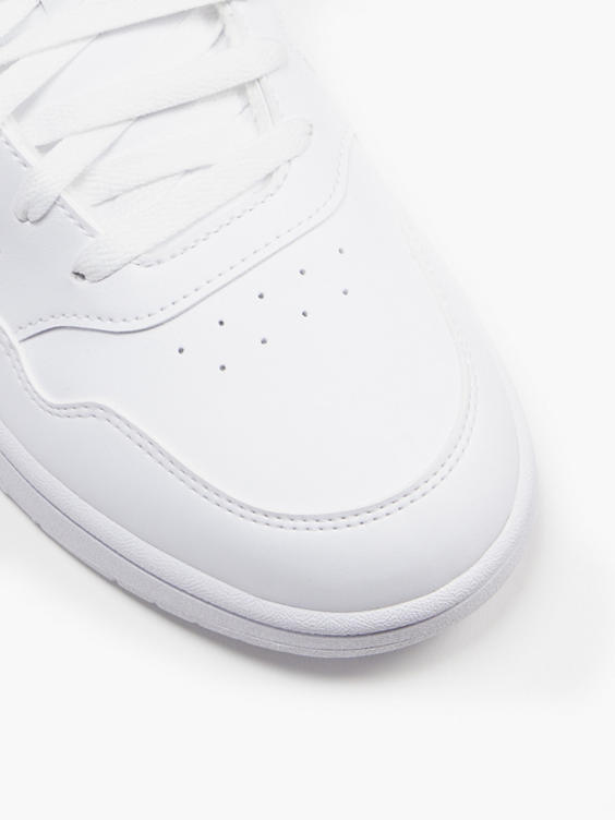 White Hoops 3.0 Mid Trainers
