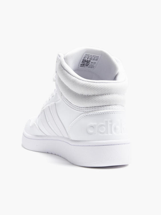 White Hoops 3.0 Mid Trainers