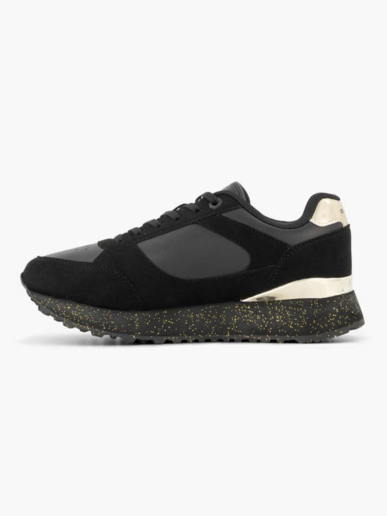 Zwarte sneaker RR CHAMP II PLATFORM METAL