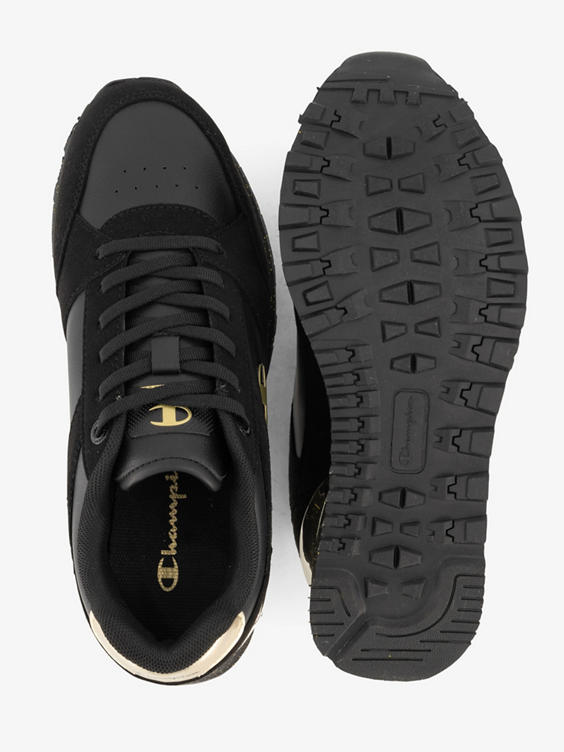 Zwarte sneaker RR CHAMP II PLATFORM METAL