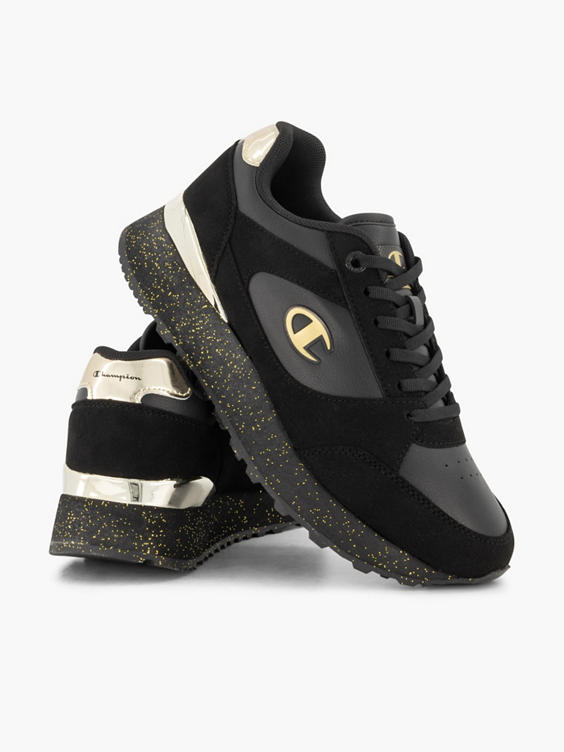 Zwarte sneaker RR CHAMP II PLATFORM METAL
