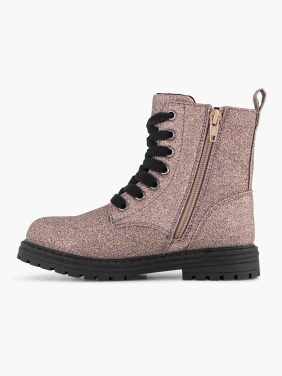 Bronskleurige veterboot glitter Frozen