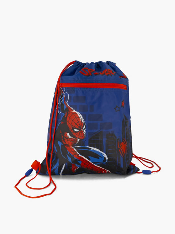Blauwe gymtas Spiderman