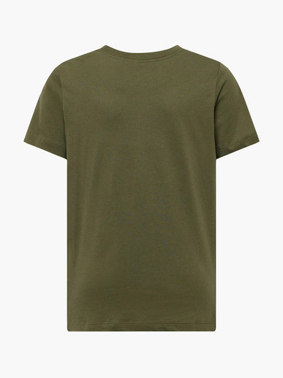 khaki green nike t shirt