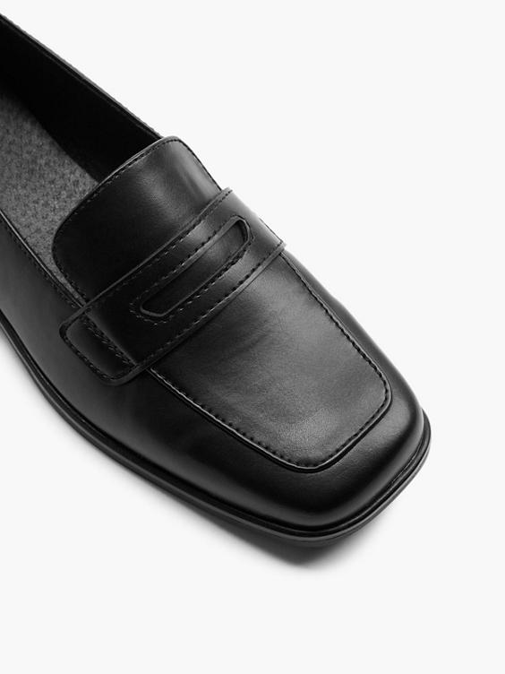 Black Flat Formal Loafer 