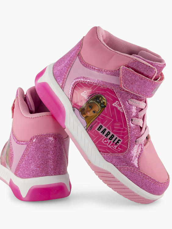 Roze hoge sneaker Barbie