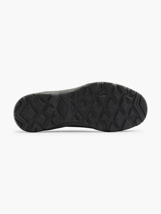 Black/Grey Casual Slip On Shoe