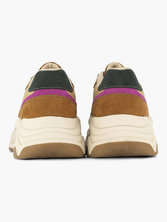 Bruine chunky sneaker