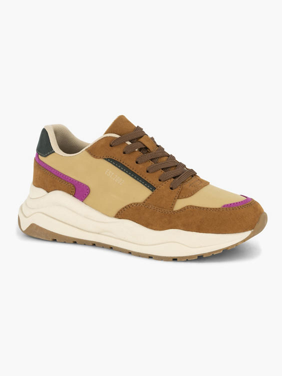 Bruine chunky sneaker