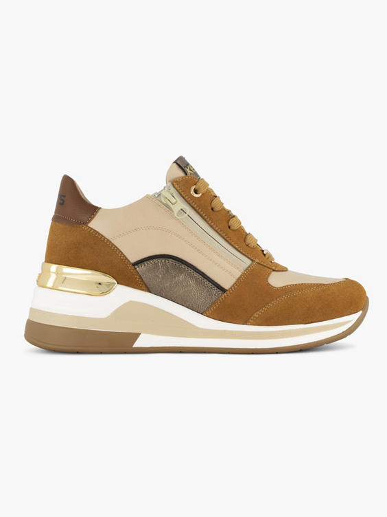 Cognac chunky sneaker