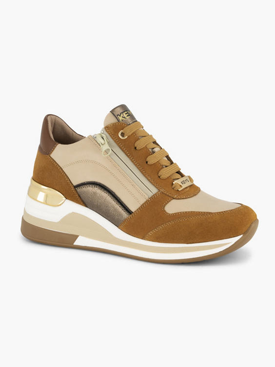 Cognac chunky sneaker