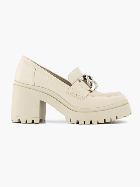 Beige chunky pump sierketting