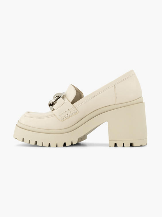 Beige chunky pump sierketting