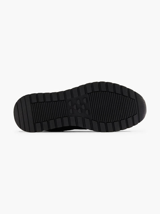 Zwarte sneaker panterprint