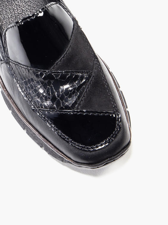 Black Rieker Comfort Shoe 