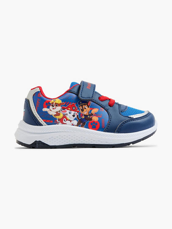 Boys Navy/Red/Silver Paw Patrol Velcro Trainers