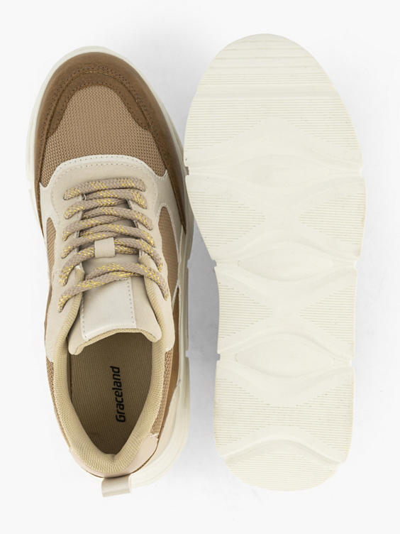 Taupe chunky sneaker