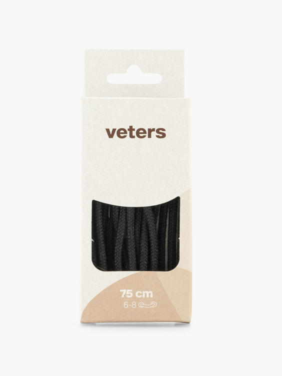 Zwarte veters 75cm