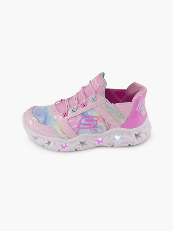 LED Sneaker HANDS FREE SLIP INS GALAXY LIGHTS TIED