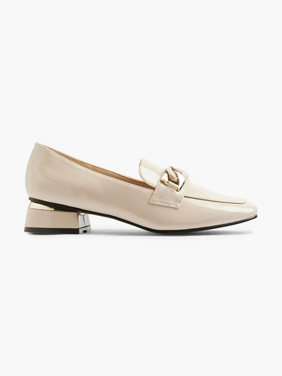 Creme loafer sierketting