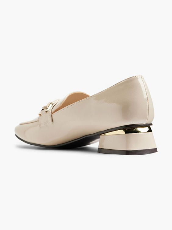 Creme loafer sierketting