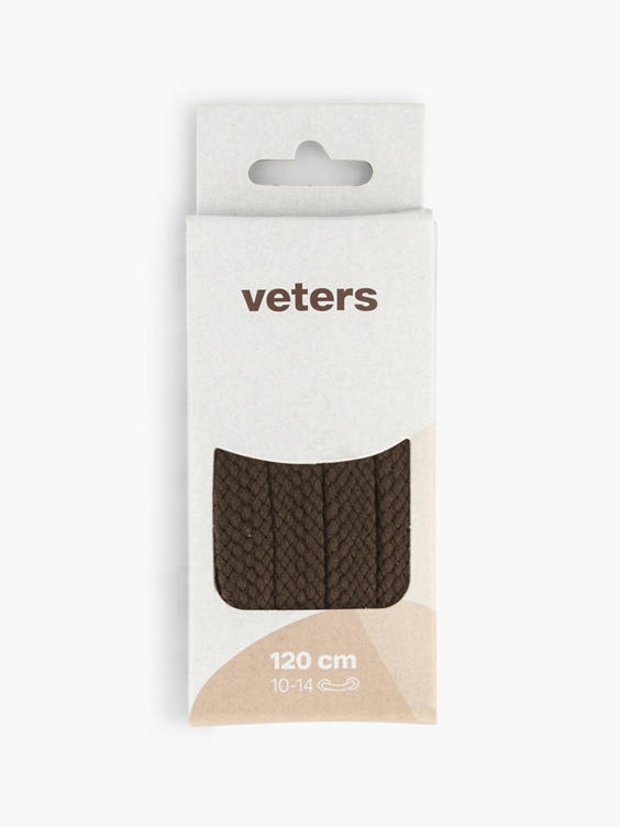 Bruine elastische veter rubber