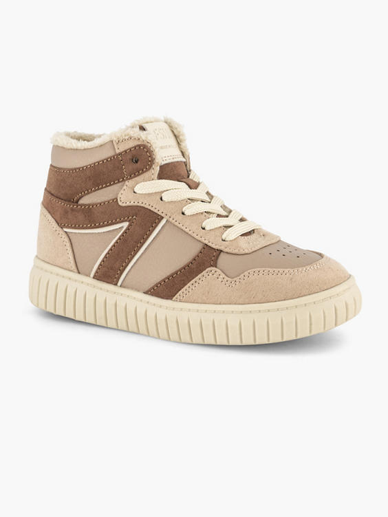 Roze hoge sneaker